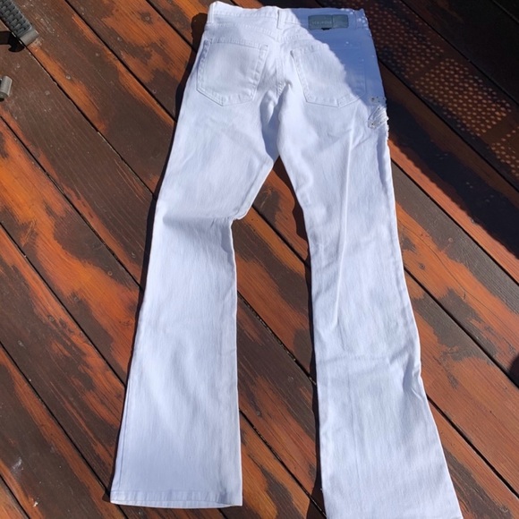 Iceberg White Wide Leg Jeans - Picture 2 of 7